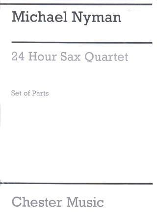 24 HOUR SAX QUARTET (set of parts)