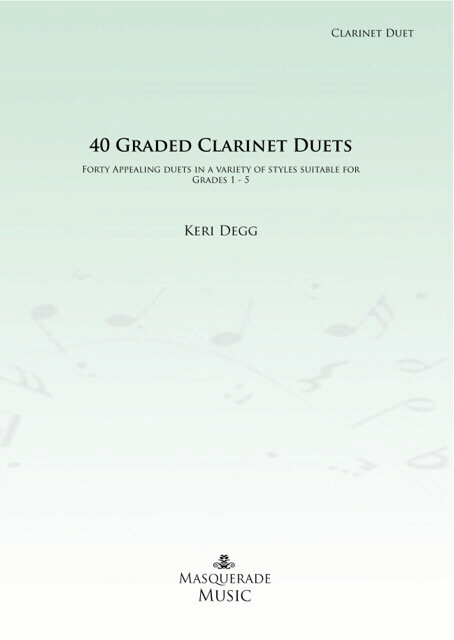 40 GRADED CLARINET DUETS