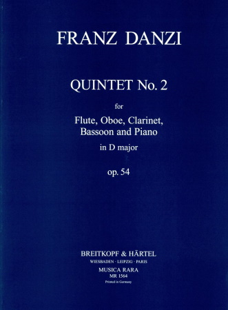 QUINTET No.2 in D major Op.54