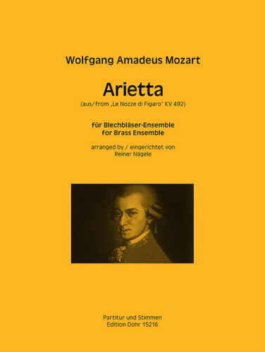 ARIETTA from Le Nozze de Figaro KV.492 (score & parts)