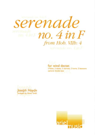 SERENADE No.4 in F score & parts