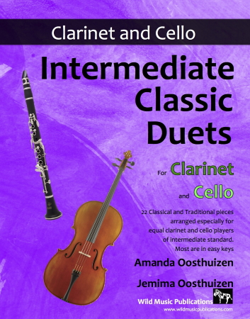 INTERMEDIATE CLASSIC DUETS for Clarinet & Cello