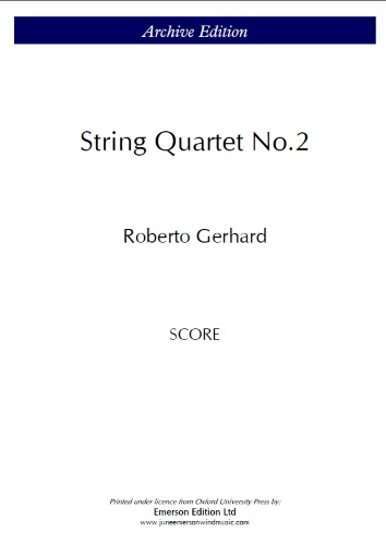 STRING QUARTET No.2 (Score)