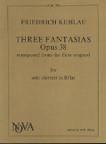 THREE FANTASIAS Op.38