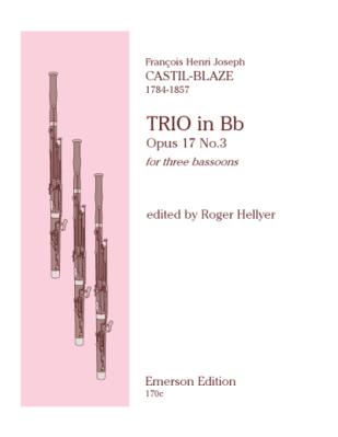 TRIO Op.17 No.3 (set of parts)
