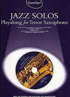 GUEST SPOT Jazz Solos Playalong + CD