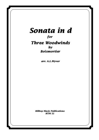 SONATA in D minor (score & parts)