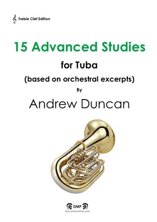15 ADVANCED STUDIES (treble clef)