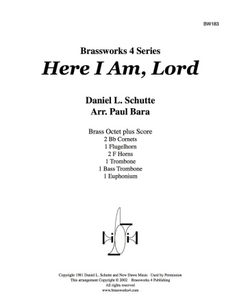 HERE I AM, LORD