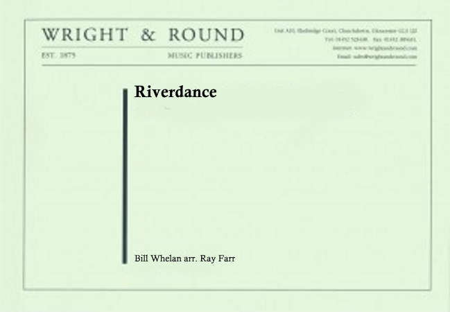 RIVERDANCE (score & parts)