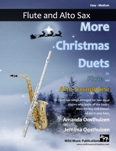 MORE CHRISTMAS DUETS for Flute & Alto Saxophone