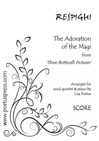 THE ADORATION OF THE MAGI (score & parts)