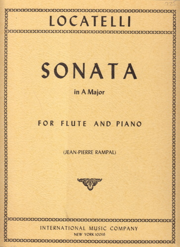 SONATA No.6 in A