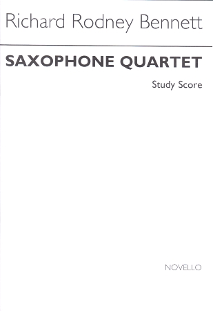 SAXOPHONE QUARTET (study score)