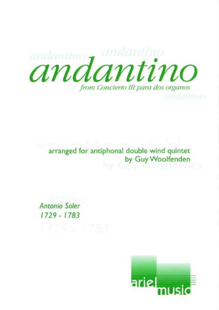 ANDANTINO from Concerto No.3 score & parts