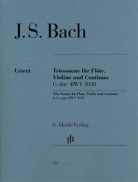 TRIO SONATA in G major BWV 1038