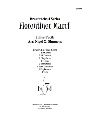 FLORENTINER MARCH (score & parts)