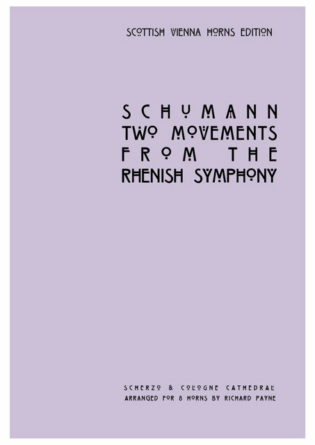 RHENISH SYMPHONY Two Movements (score & parts)