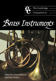 THE CAMBRIDGE COMPANION TO BRASS INSTRUMENTS paperback