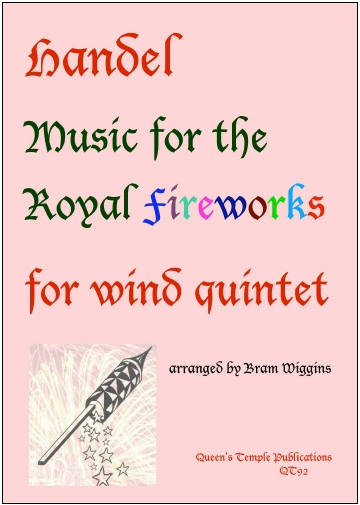 MUSIC FOR THE ROYAL FIREWORKS (score & parts)