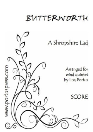 A SHROPSHIRE LAD (score & parts)
