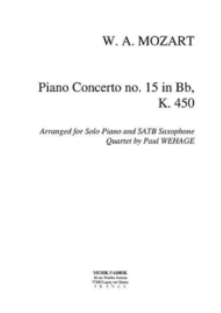 PIANO CONCERTO No.15 in Bb major K450