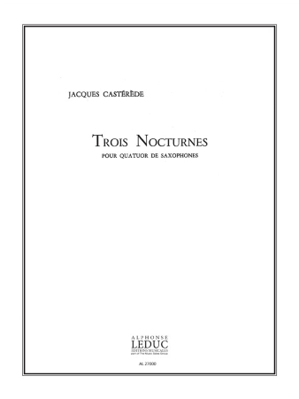 TROIS NOCTURNES (score & parts)