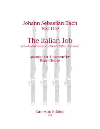 THE ITALIAN JOB (score & parts)