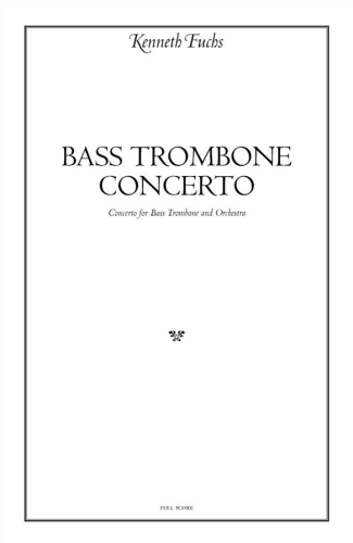 BASS TROMBONE CONCERTO (study score)