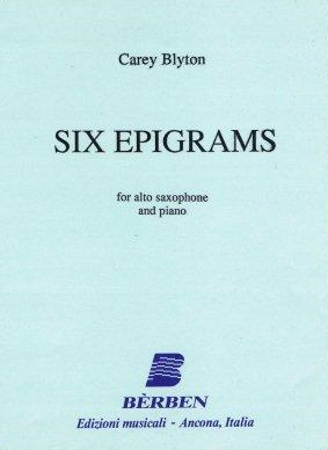 SIX EPIGRAMS Op.7