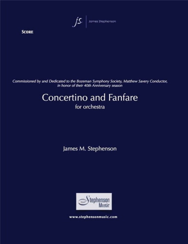 CONCERTINO AND FANFARE (score)