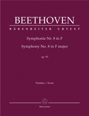 SYMPHONY No.8 in F major, Op.93 (full score) Urtext