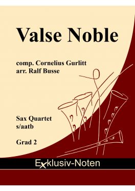 VALSE NOBLE Op.210 Op.17 (score & parts)