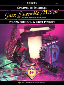 STANDARD OF EXCELLENCE Jazz Ensemble Method + CD 4th Trombone