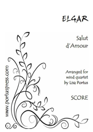 SALUT D'AMOUR (score & parts)