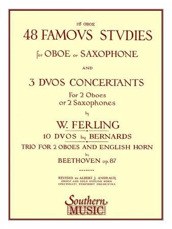 48 FAMOUS STUDIES 1st Oboe