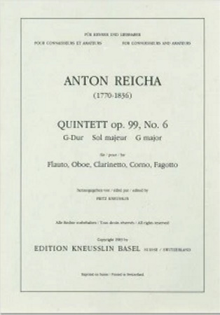 QUINTET Op.99/6 in G