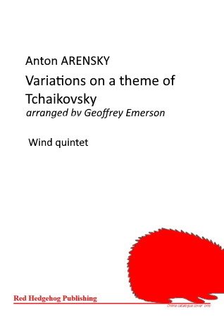 VARIATIONS ON A THEME OF TCHAIKOVSKY (score & parts)