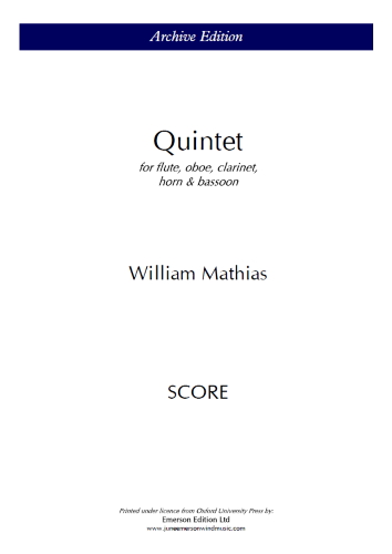 QUINTET Op.22 (score)