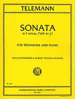 SONATA in F minor TWV 41:f1