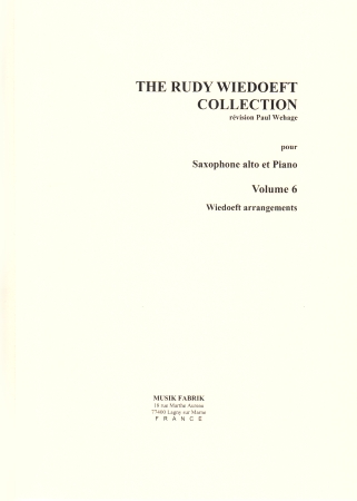 THE RUDY WIEDOEFT COLLECTION Volume 6