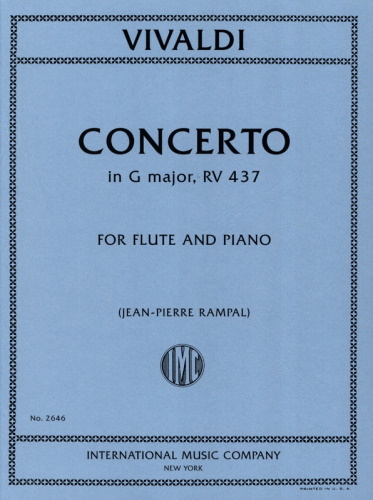 CONCERTO in G major Op.10 No.6 FVI/16