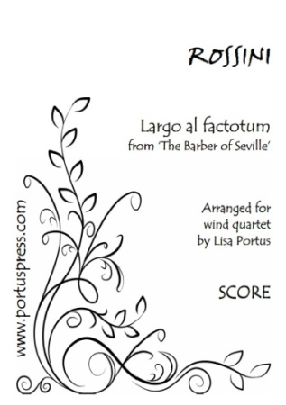 LARGO AL FACTOTUM (score & parts)