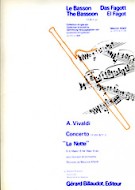 CONCERTO in Bb 'La Notte' FVIII/1 PV401 RV501 Op.45/8