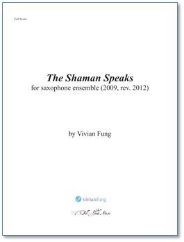 THE SHAMAN SPEAKS (score & parts)