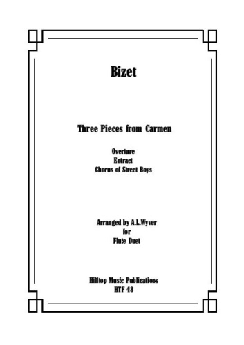 THREE PIECES FROM CARMEN