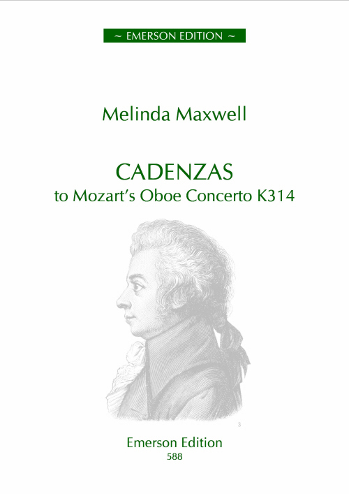 CADENZAS to Mozart's Oboe Concerto K314 - Digital Edition