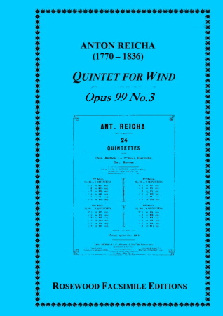 WIND QUINTET Op.99 No.3