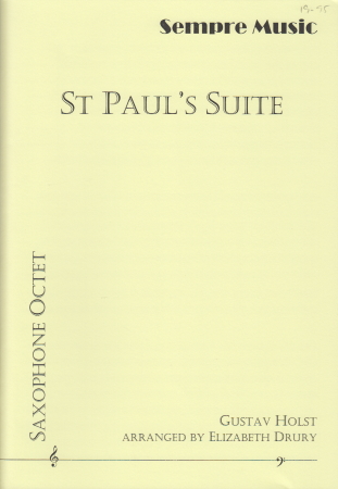 ST PAUL'S SUITE (score & parts)