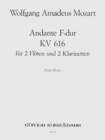 ANDANTE in F major KV616